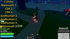 *OP* NEW Mammoth Fruit Combo In Blox Fruits UPDATE 20...