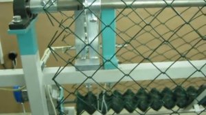 Станок для производства сетки "Рабица" автомат/Chain link fence machine