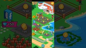 Farm and Click - Idle Farming Clicker - Mobile gameplay (Android/iOS)