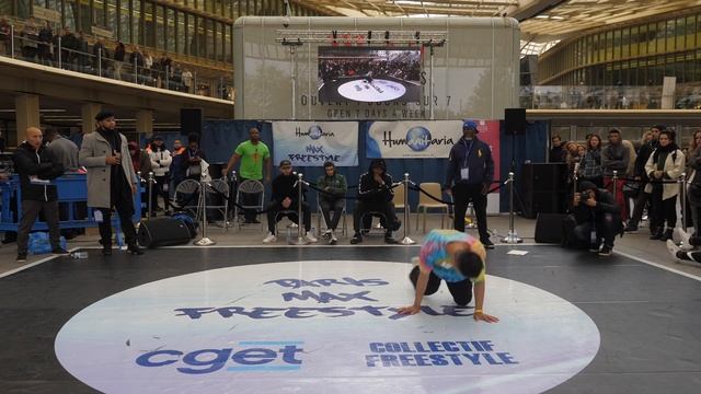 Stepper vs Xiang  14 de finale Bboying - Paris Max Freestyle 2019