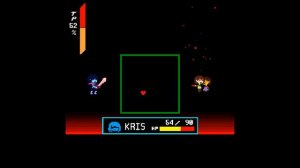 Kris vs Frisk genocide + pacifist ending (Deltarune/Undertale fangame)