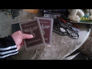 Коллекционные вещи,Третий рейх Документы , картина, в находках на свалке.