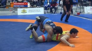 1/8 FS - 86 kg: A. DAULETBEKOV (KAZ) v. H. YAZDANICHARA (IRI)