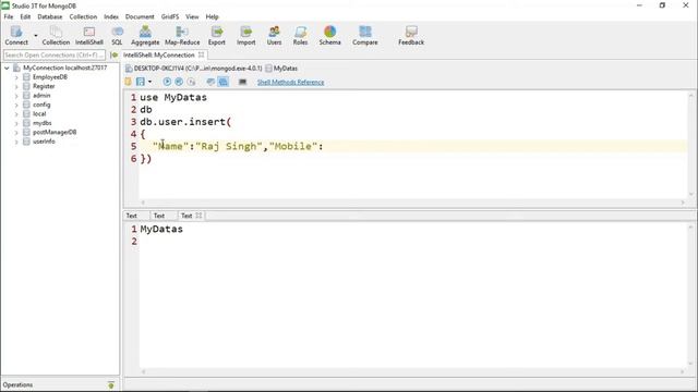 5- How to Create Database & Drop Database in MongoDB | MongoDB Tutorial in Hindi