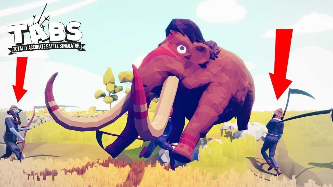 МАМОНТЫ против ФЕРМЕРОВ ЭПИЧНАЯ БИТВА Totally Accurate Battle Simulator