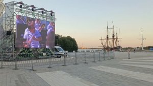 Динамо-Факел. "Туман" на Адмиралтейской набережной.