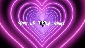 Sped up tiktok songs with heart background?