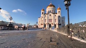 Панорамные виды Москвы.  Москва Сити. Красная площадь. Воробьевы горы.  Храм Христа Спасителя.