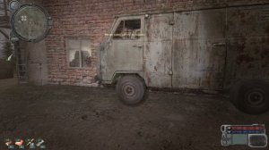 сталкер возвращение в зону Машина на Кладбище техники все детали для сбора транспорта