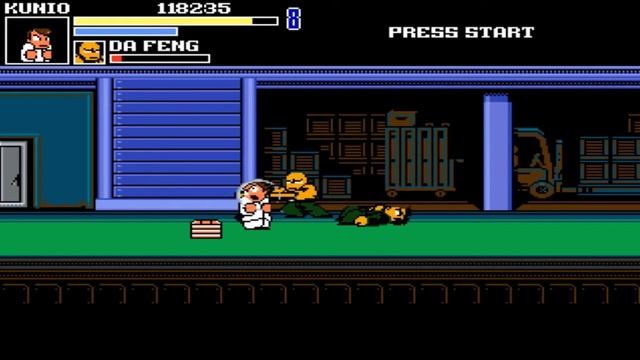 Nekketsu Kouha Kunio Kun: LA Edition (Kunio Run) смотреть онлайн