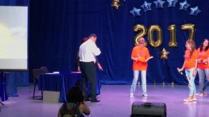 Супер выступление родителей. Выпускной вечер 24.06.2017 Владивосток школа 57.Поздравление родителей