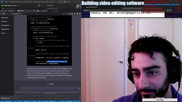 I complete a viewers  python assignment using only chatGPT