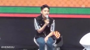 EXO's Reaction when D.O. Imitated Seojun's Aegyo by Fight For My Way