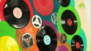 ДЕКОР ДЛЯ МЕЛОМАНОВ. Арт-дерево из старых пластинок // Виниловые пластинки в интерьере