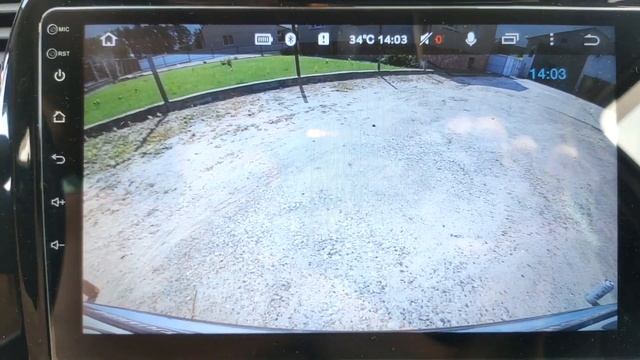 Быстрый обзор AHD камера заднего вида 720+1080P в связке с ГУ TEYES CC2 на примере РЕНО КАПТУР.