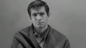 Anthony Perkins "She wouldn't even harm a fly!" In "Psycho" 1960