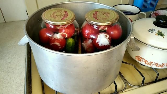 Домашняя консервация. Сухая стерилизация.