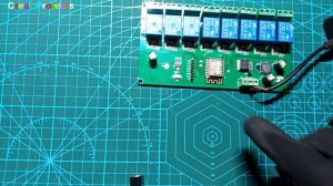 ESP8266 WIFI 8-way Relay Module ESP-12F Development Board from Banggood