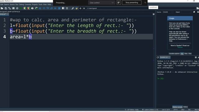PYTHON PROGRAM EXAMPLE FOR ALL BEGINNERS