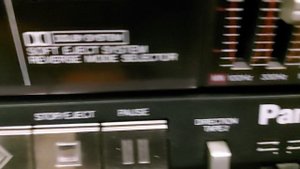 Легендарная Магнитола Panasonic RX-CW55L настоящий Японец