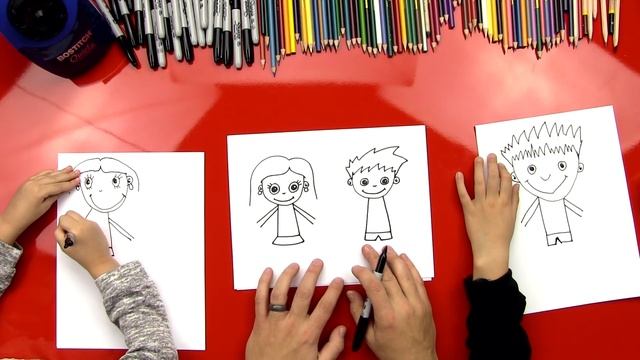 How To Draw A Boy And A Girl смотреть онлайн
