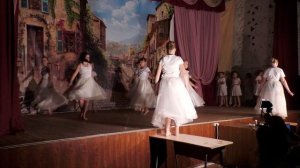 5+7 отряды, танец «Белые ангелы»