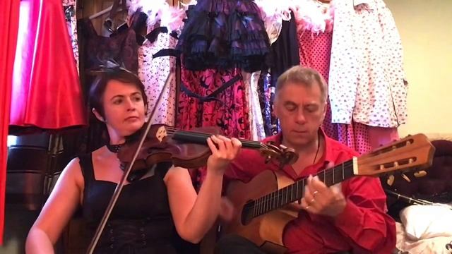 Por Una Cabeza played on violin & guitar. смотреть онлайн
