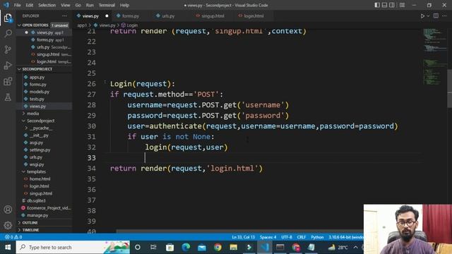 Login System in Django || Login Form in Django #login #django #learndjango смотреть онлайн