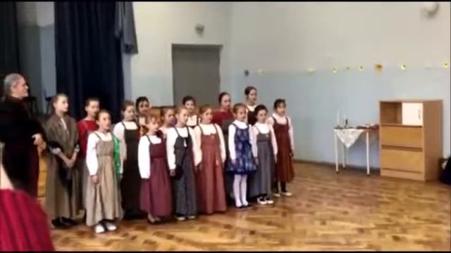 Смотр детских фольклорных ансамблей. "Ильинская пятница" смотреть онлайн