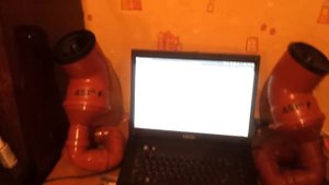 451 F - самодельные колонки из ПВХ трубы