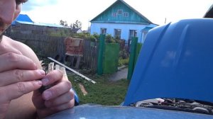 Чистим форсунки омывателя Subaru
