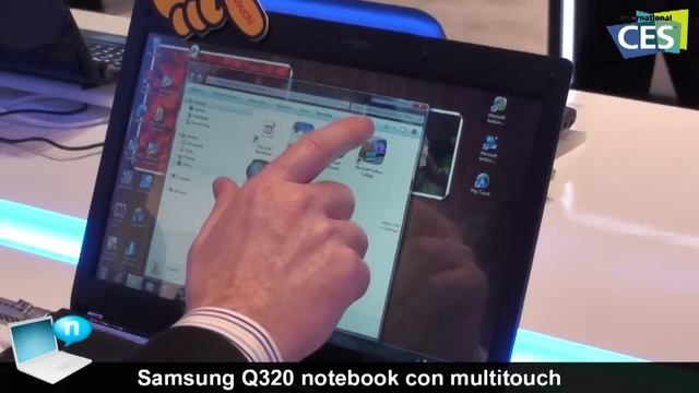 Samsung Q320 notebook multitouch смотреть онлайн