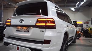 Тюнинг И рестайлинг Тойота Ленд Крузер 200 Wald Black Bison