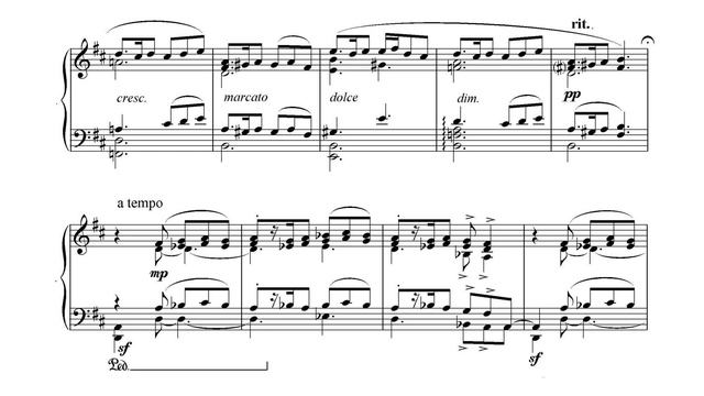 Arno Babadjanian - Impromptu Piano Sheet