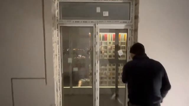 ЖК "Спутник" Строгино - установка портального балконного блока с раздвижной активной створкой смотреть онлайн