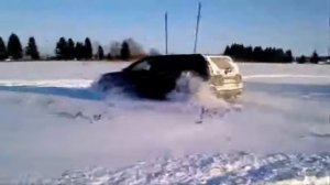 Nissan X-Trail Т30 в поле 15 .01. 16