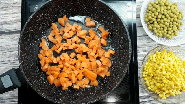 Вкусный Гарнир. Проще Простого / Рис "Мозайка" / Рис на Гарнир