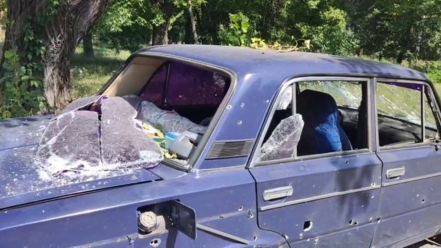Донецк под обстрелом.
