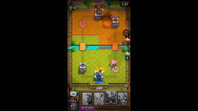 Прохождение Clash Royal (#1)открыли королевский сундук . смотреть онлайн