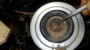 Двигатель пылесоса. Не поставили фильтр