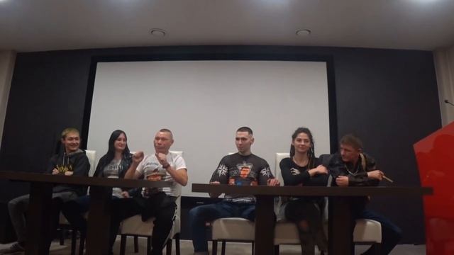 Пресс-конференция боя Олег Монгол и Руки Базуки