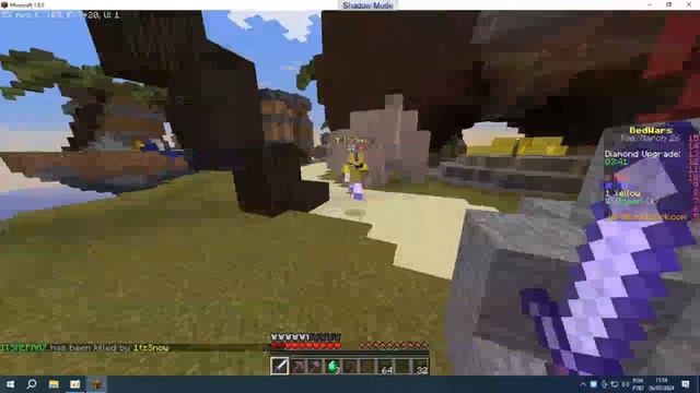 EU JOGUEI MINECRAFT BED WARS NO MINECRAFT 1.8.8 QUASE 30 MINUTOS!! смотреть онлайн