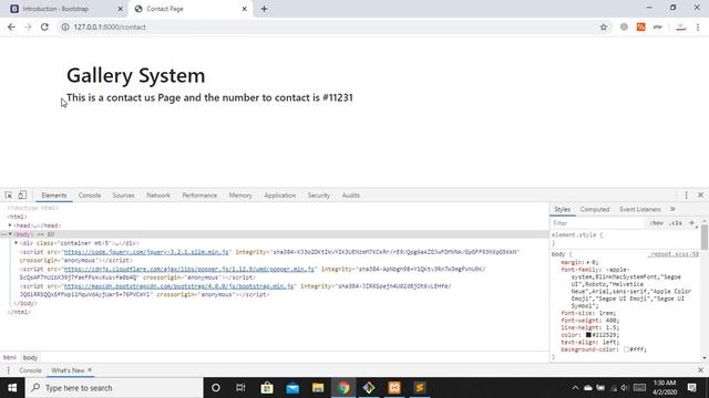 Laravel 7 Ep-8 (Blades in Laravel 7 in English)