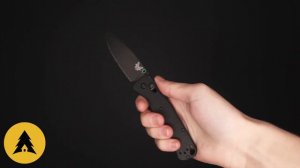 Складной нож Benchmade Bugout сталь CPM M4, рукоять Black G10