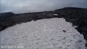 Поход 2017. Ловозёрские тундры. Танцы на леднике