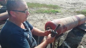 Прикатывающие катки из газовых баллонов, переделываем и модернизируем.