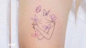 Temporary tattoo design ideas for girls/ Pattern tattoo sticker