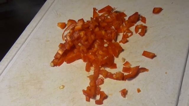 тушеная фасоль с овощами