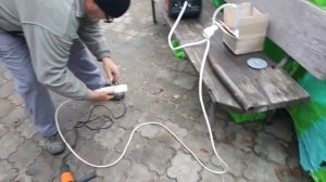 Американский генератор Honda Eu 2200i с 120 вольт на 220.