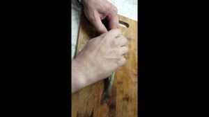 #лайфхак как чистить окуня